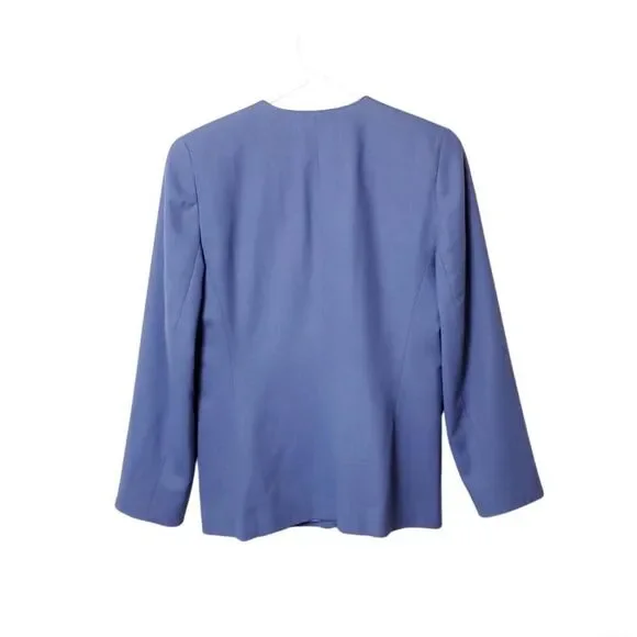 PENDLETON Collection 100% Wool Cornflour Blazer Career - Picture 7 of 8